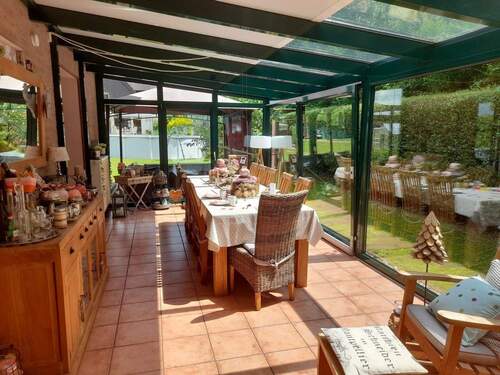 Wintergarten am hinteren Haus - 