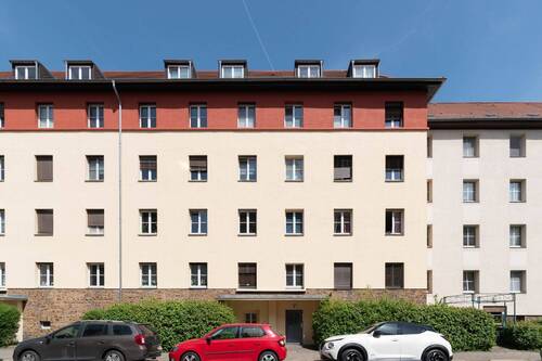 Hausansicht Limburgerstraße 68 - 28 Wohneinheiten im Leipziger Westen 