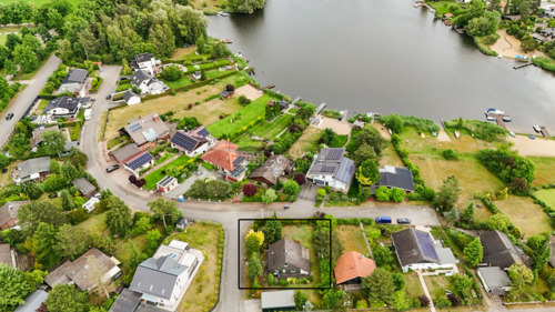 Haus von oben - Wohnen, wo andere Urlaub machen