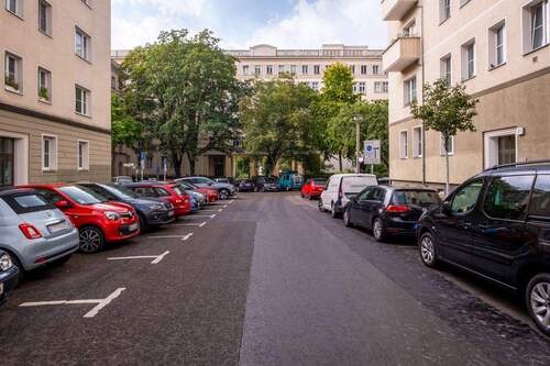 Blick in die Straße - 