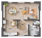 Grundriss-Einfamilienhaus-Flair-130-Erdgeschoss - 
