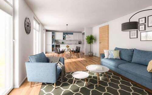 Flair-130-Wohnzimmer-1 - Einfamilienhaus mit 120,00 m&sup2; in Wittenberge zum Kaufen