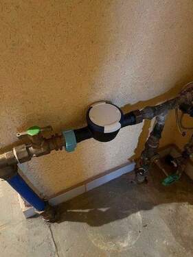 Wasseranschluss neu - 