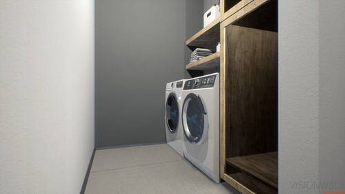Ansicht Hauswirtschaftsraum - 