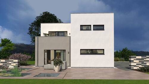 Ansicht Garten - Einfamilienhaus mit 172,00 m&sup2; in Wadern zum Kaufen
