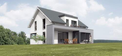 P-4auf Garage.jpg - Architektenhaus von Visio Planhaus in Fell Fastrau inklusive GarageKeller