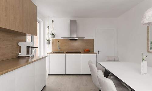 Bspl. Küche (Spiegelverkehrt) - 