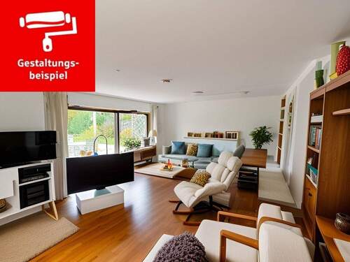 Wohnen - Einrichtungsbeispiel - 