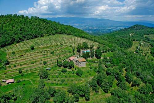 Bild 2 - 8 Zimmer Bauernhaus, Landhaus zum Kaufen in Gaiole In Chianti