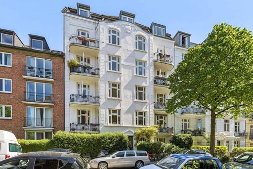 Objektansicht - Möblierte 4,5-Zimmer Altbau-Erdgeschosswohnung mit zwei Terrassen in begehrter Lage