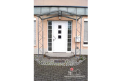 Überdachter Eingangsbereich zum Gewerbeteil - 1 Zimmer Mehrfamilienhaus, Wohnhaus in Dettelbach