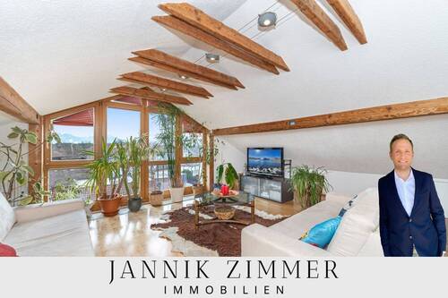 JANNIK ZIMMER Immobilien - Freiraum mit Alpenkulisse - großzügige Haus-in-Haus-Wohnung in ruhiger Lage von Hohenbirken