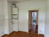 Küche Rückansicht - 2 Zimmer Etagenwohnung zur Miete in Halle (Saale)