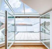AIGNER - Stilvolle 2-Zimmer-Wohnung mit sonniger Dachterrasse in Obergiesing - München