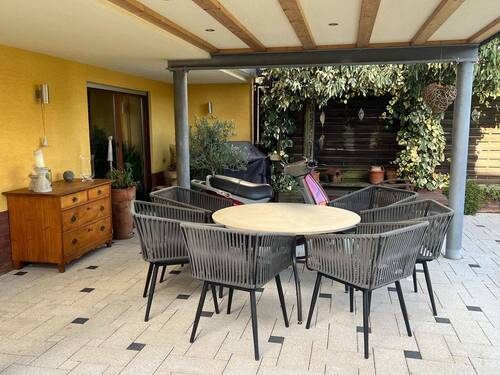 Überdachte Terrasse Haus 2 - 