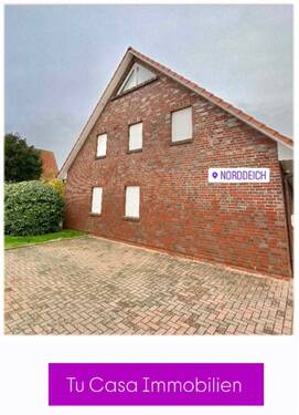 Ansicht - NORDDEICH - Reihenhaus mit zwei genehmigten Ferienwohnungen + 2 Stellplätzen