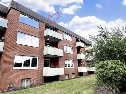 Rückansicht des Hauses - 