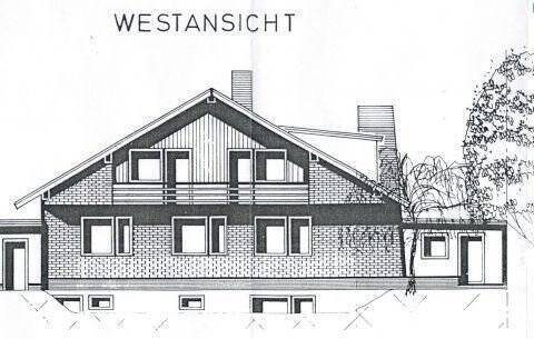 Westansicht - 1 Zimmer Mehrfamilienhaus, Wohnhaus in Mering