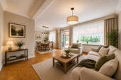 200-8218_Wohn-Esszimmer-2_moebliert_gestaged - Bungalow mit 95,00 m&sup2; in Uetersen zum Kaufen