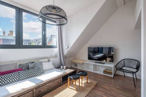Wohnbereich - 3 Zimmer Etagenwohnung in Berlin-Prenzlauer Berg