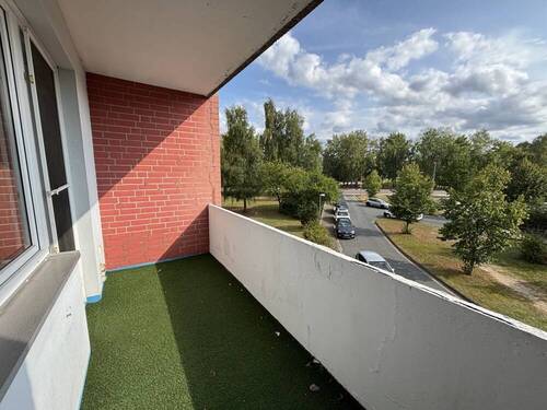 Balkon - 2 Zimmer Etagenwohnung in Lüneburg