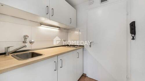 Küche 2 - Etagenwohnung mit 15,00 m² in Düsseldorf zum Kaufen