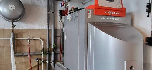 ÖL-ZENTRALHEIZUNG BRENNTWERTKESSEL VON VIESSMANN - 
