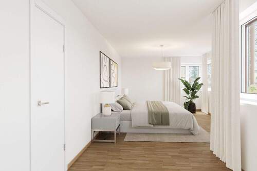 Schlafzimmer Beispiel - 4 Zimmer Etagenwohnung in München
