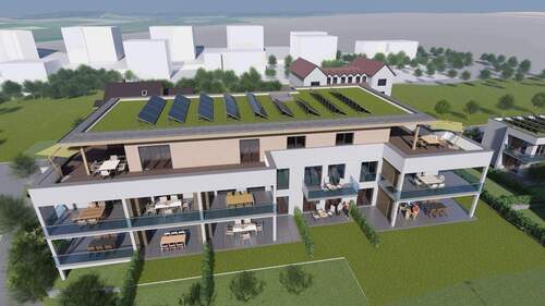AUßENANSICHT - Etagenwohnung mit 67,00 m&sup2; in Hohenfels zum Kaufen