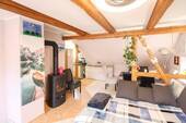 WE 2 Wohnzimmer mit Kamin 2. OG - 