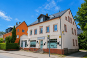 Vorderansicht Haus - Attraktives Wohn- und Geschäftshaus mit 4 Einheiten in Chemnitz-Einsiedel