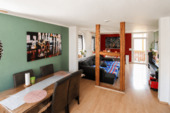 WE 1 Wohnzimmer mit Balkonzugang 1 OG - 