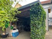 Unterstand im Garten - 