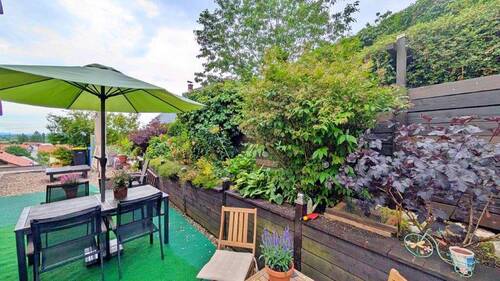 Terrasse - Doppelhaushälfte mit 130,00 m² in Hildburghausen zum Kaufen