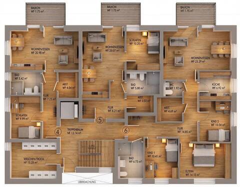 MFH Altenhagener Straße GR OG.png - Mehrfamilienhaus, Wohnhaus in Bielefeld zum Kaufen