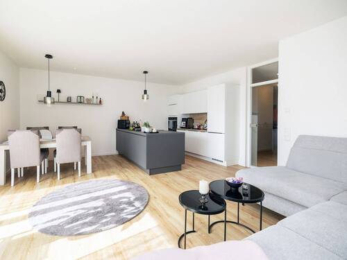 Wohnzimmer - Essbereich - PROVISIONSFREI FÜR MIETER - Junge, moderne Wohnung in Neuenkirchen