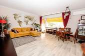 Wohnzimmer/Essbereich - Etagenwohnung mit 74,30 m² in Berlin zum Kaufen