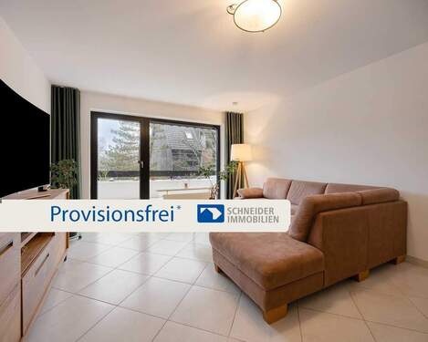 Wohnbereich - Bezugsfertige 3-Zimmer-Wohnung mit großem Balkon und Garage in Ratingen-Süd