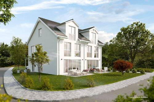 Ansicht - 'Wohnen in herrlicher Sonnenlage von Bonlanden' Noch 1 Haus frei. Perfekt für die junge Familie