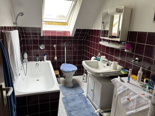 Bad 1. OG rechts - 1 Zimmer Mehrfamilienhaus, Wohnhaus in Münster