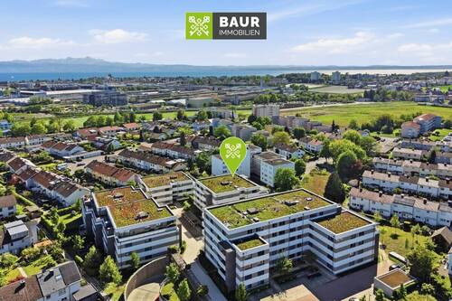 Luftaufnahme - 4 Zimmer Etagenwohnung zum Kaufen in Friedrichshafen