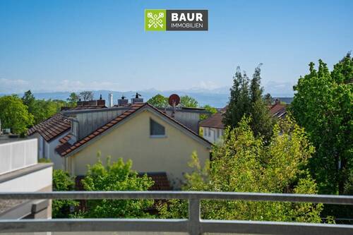 Balkon Bergsicht - 