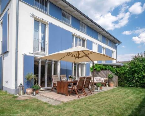 Terrasse - 5 Zimmer Doppelhaushälfte in Inning am Ammersee