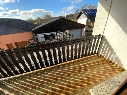 Blick vom Balkon - 