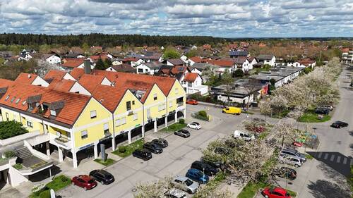 Drohnenaufnahme - Mehrfamilienhaus, Wohnhaus in Kaufering zum Kaufen