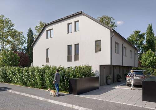 Ansicht - AIGNER - Traumhaftes Reiheneckhaus zum Erstbezug in Trudering