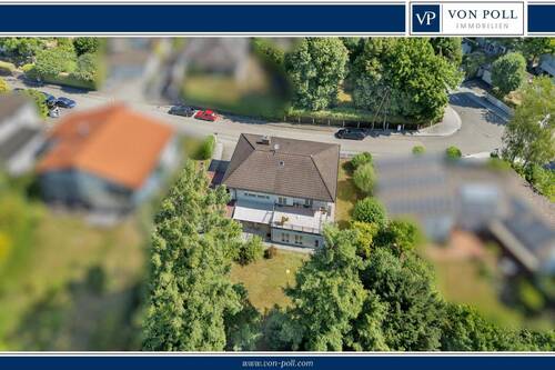 Vogelperspektive mit Logo - Seltene Gelegenheit: Baugrundstück in Gräfelfing, 886?m² in Premiumlage