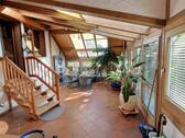 Herrlicher Wintergarten mit Zugang vom Studio - 