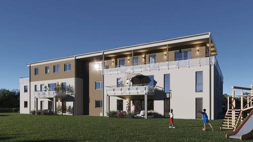AUßEN 4.jpg - 3 Zimmer Etagenwohnung in Niederwerrn