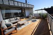 Dachterrasse möbliert - 